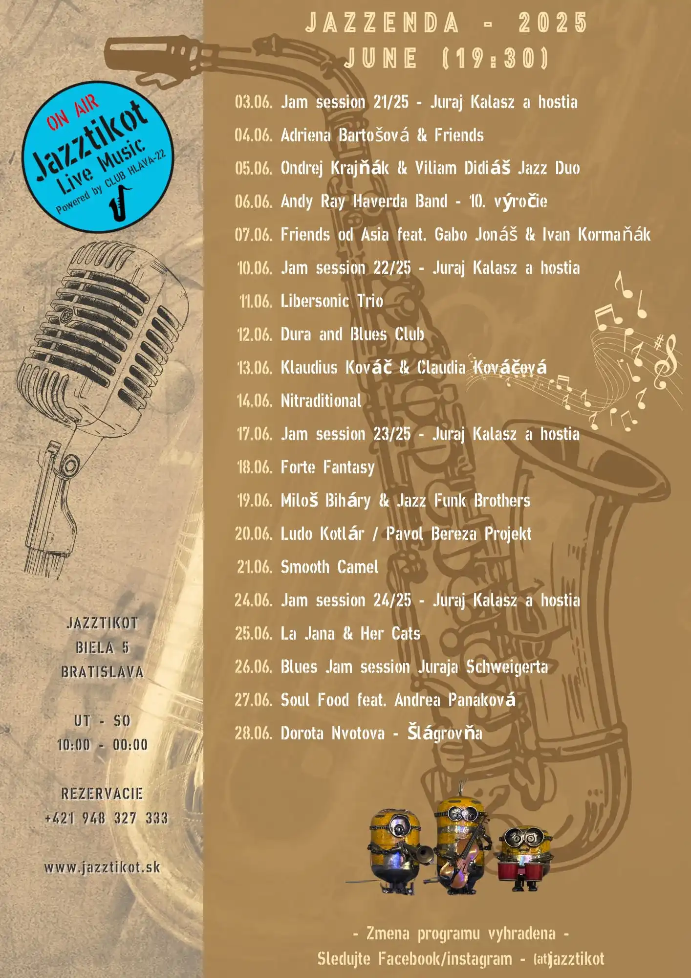 program June 2025