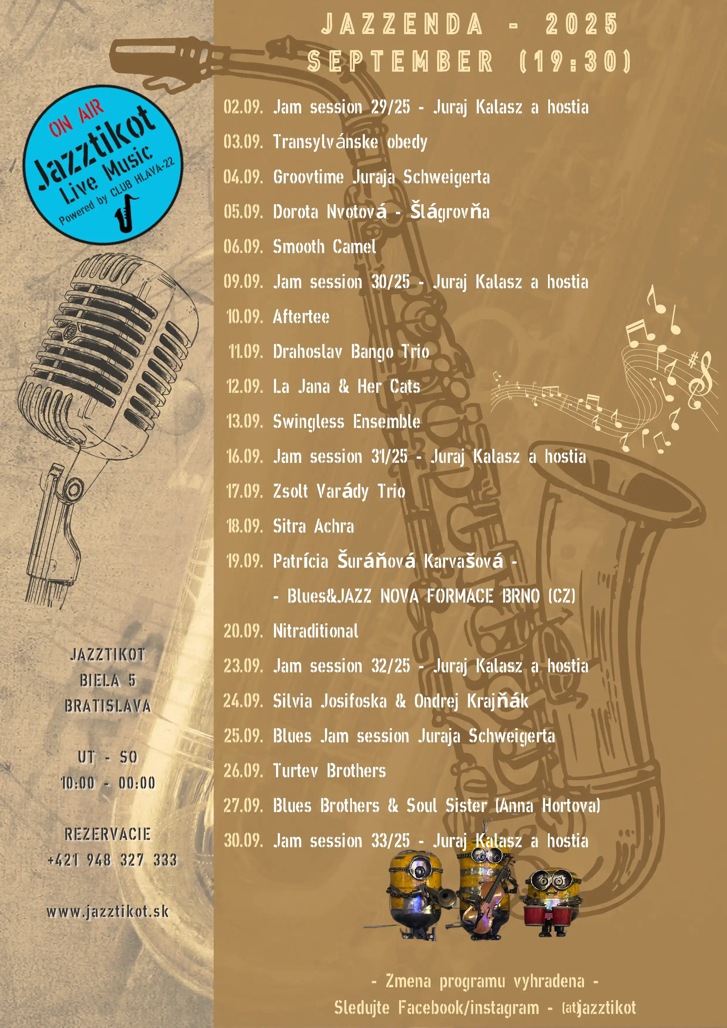 program September 2025